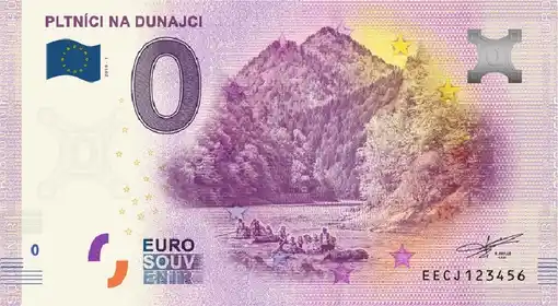 0€-Schein PLTNÍCI NA DUNAJCI