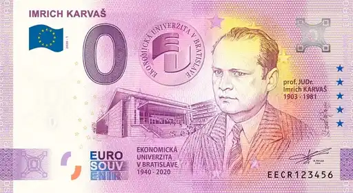 Billete de 0€ IMRICH KARVAŠ