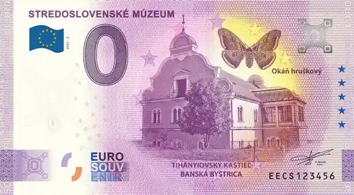 Billete de 0€ STREDOSLOVENSKÉ MÚZEUM
