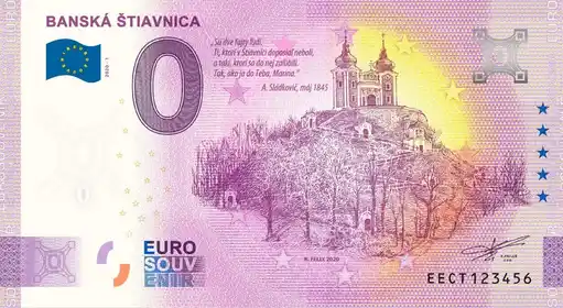 0€-Schein BANSKÁ ŠTIAVNICA
