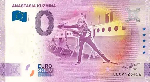 Banconota da 0€ ANASTASIA KUZMINA