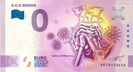 Billete de 0€ S.O.S. SENIOR