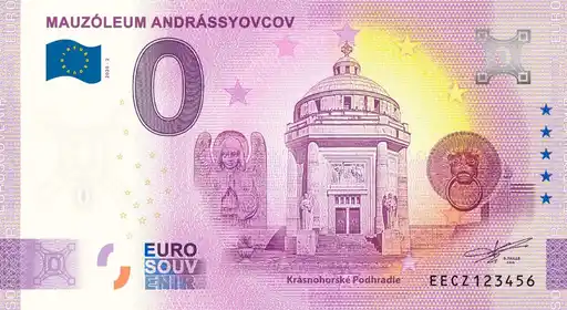 0€-Schein MAUZÓLEUM ANDRÁSSYOVCOV