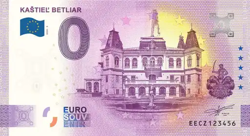 0€-Schein KAŠTIEĽ BETLIAR