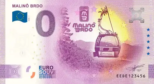 0€-Schein MALINÔ BRDO