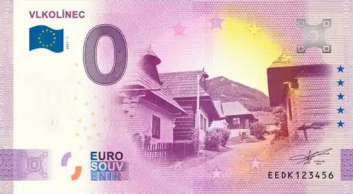 Banconota da 0€ VLKOLÍNEC