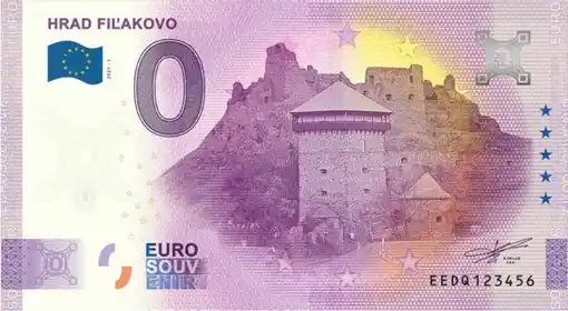 Banconota da 0€ HRAD FIL'AKOVO