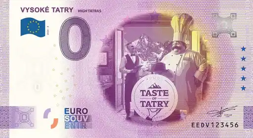 Billet 0€ VYSOKÉ TATRYHIGH TATRAS TASTE OF TATRY