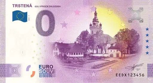 Billete de 0€ TRSTENÁ 650. VÝROČIA ZALOŽENIA