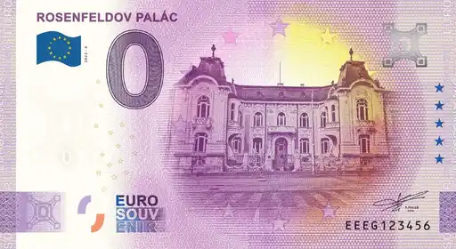 Banconota da 0€ ROSENFELDOV PÁLAC