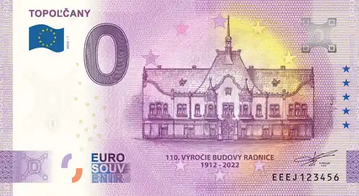 Billete de 0€ TOPOĽČANY