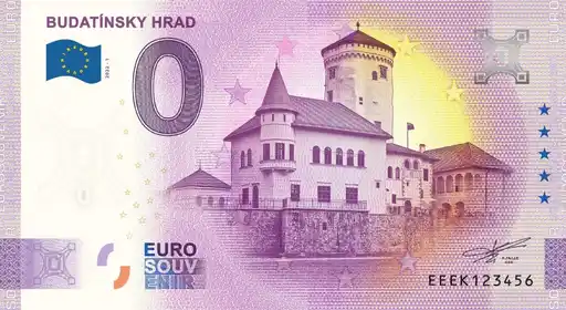 0€ banknote BUDATINSKY HRAD