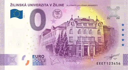 Billet 0€ ŽILINSKÁ UNIVERZITA V ŽILINE