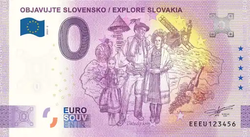 Billete de 0€ OBJAVUJTE SLOVENSKO EXPLORE SLOVAKIA