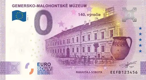0€-Schein GEMERSKO-MALOHONTSKÉ MÚZEUM