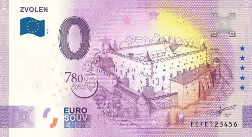 Banconota da 0€ ZVOLEN