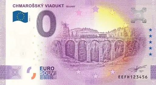 Billete de 0€ CHMAROŠSKÝ VIADUKTTELGART