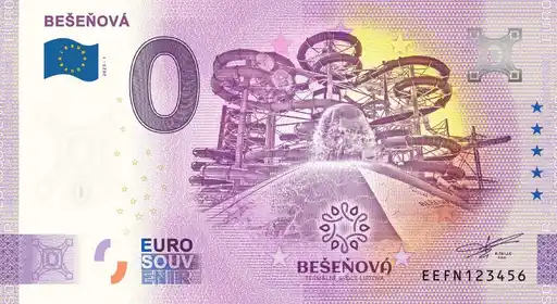 Banconota da 0€ BEŠEŇOVÁ