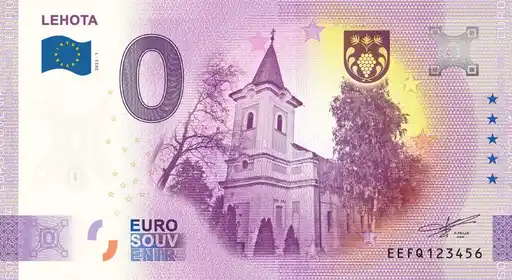 0€ banknote LEHOTA