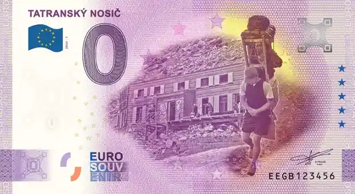 Billete de 0€ TATRANSKÝ NOSIČ