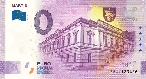 0€ banknote MARTIN