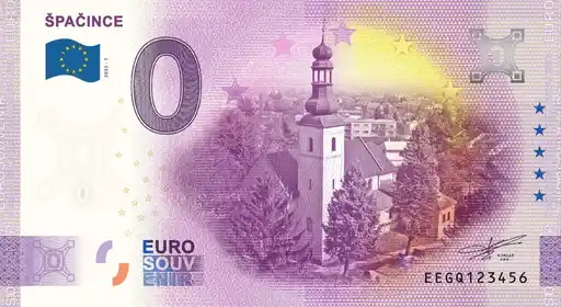 Banconota da 0€ ŠPACINCE
