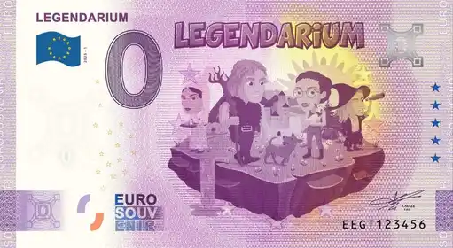 Banconota da 0€ LEGENDARIUM