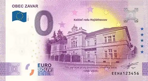 Billete de 0€ OBEC ZAVAR
