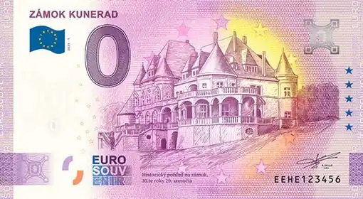 Billete de 0€ ZAMOK KUNERAD