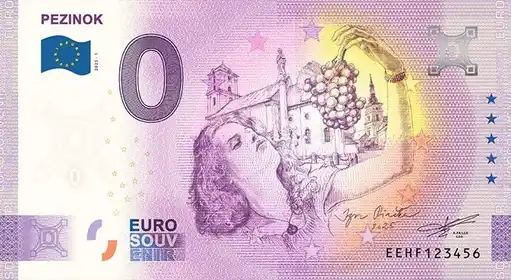 0€ banknote PEZINOK