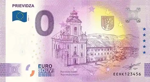 Billete de 0€ PRIEVIDZA