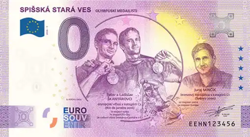 0€ banknote SPIŠSKÁ STARÁ VES
