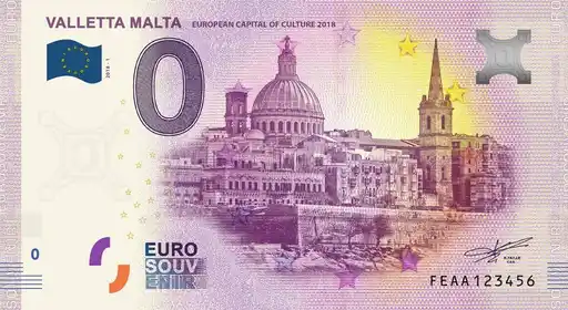 Billet 0€ VALLETTA MALTAEUROPEAN CAPITAL OF CULTURE 2018