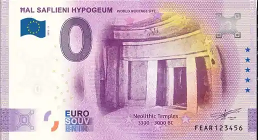 Billet 0€ Ä¦AL SAFLIENI HYPOGEUMWORLD HERITAGE SITE