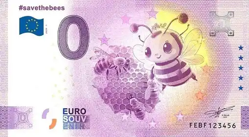Banconota da 0€ #savethebees