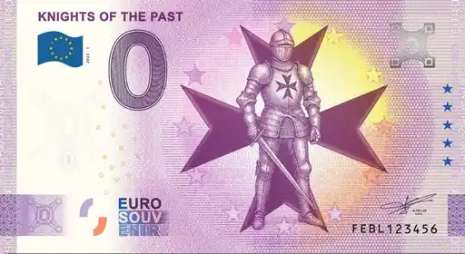 Billete de 0€ KNIGHTS OF THE PAST