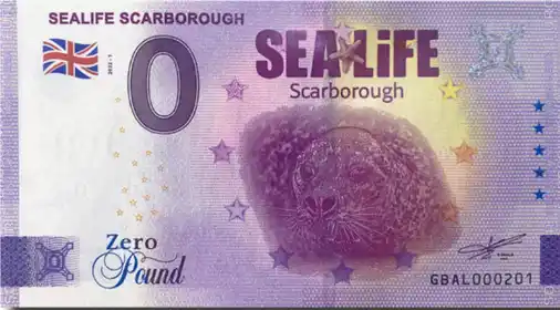 Billet 0€ SEA LIFE SCARBOROUGH
