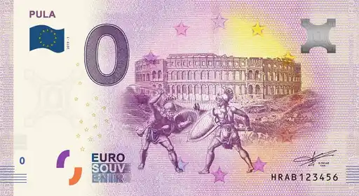 Billete de 0€ PULA