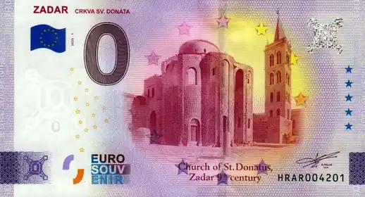 Billete de 0€ ZADAR