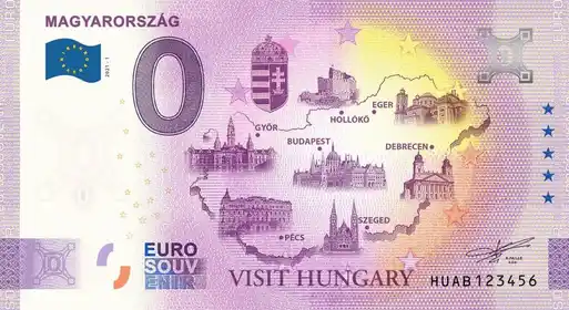 0€-Schein MAGYARORSZÁG