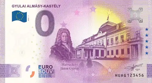 Billete de 0€ GYULAI ALMASY-KASTELY