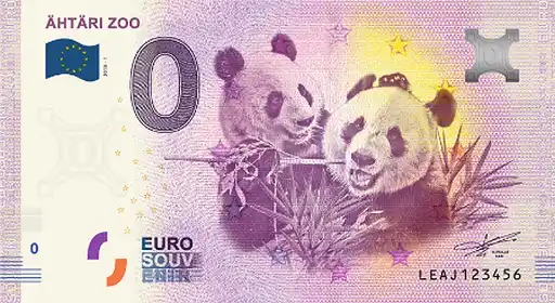 0€-Schein ÄHTÄRI ZOO