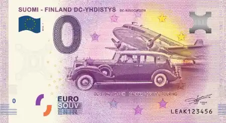 0€-Schein SUOMI - FINLAND DC-YHDISTYSDC ASSOCIATION