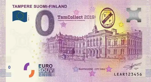 0€-Schein TAMPERE SUOMI-FINLAND