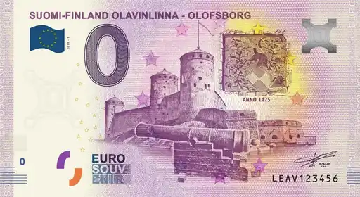 Billete de 0€ SUOMI-FINLAND OLAVINLINNA - OLOFSBORG