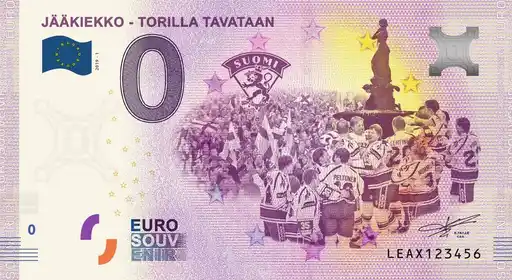 Billete de 0€ JÄÄKIEKKO - TORILLA TAVATAAN