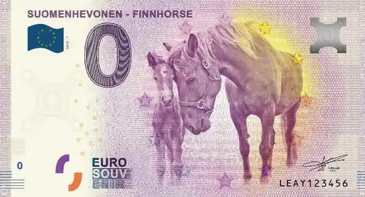 Billete de 0€ SUOMENHEVONEN - FINNHORSE