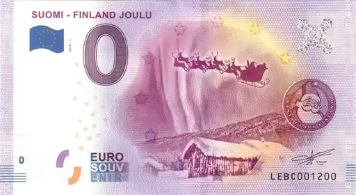 Billet 0€ SUOMI - FINLAND JOULU