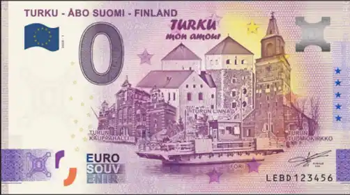 Billet 0€ TURKU - ÅBO SUOMI - FINLAND
