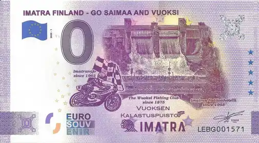Billet 0€ IMATRA FINLAND - GO SAIMAA AND VUOKSI